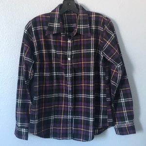 Purple Plaid Flannel
